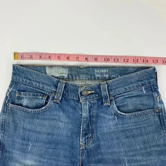 Levi’s 511 slim fit skinny jeans 30x32 - Picture 8 of 9